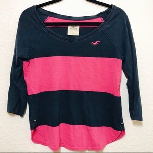 Hollister 3/4 sleeve tee